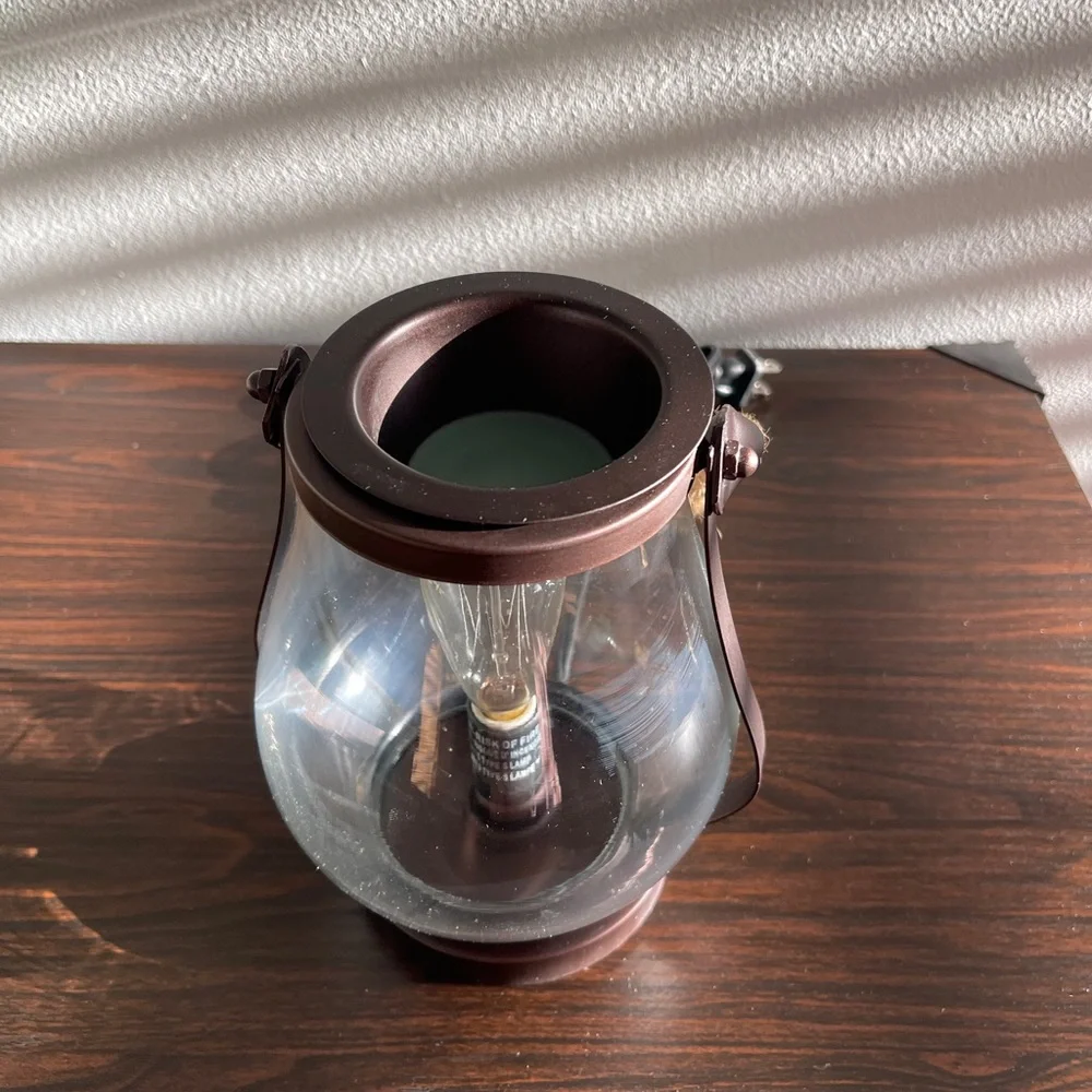 Sonoma Rustic Bronze Lantern Style Candle Warmer